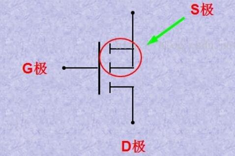 mos管三个引脚怎么区分